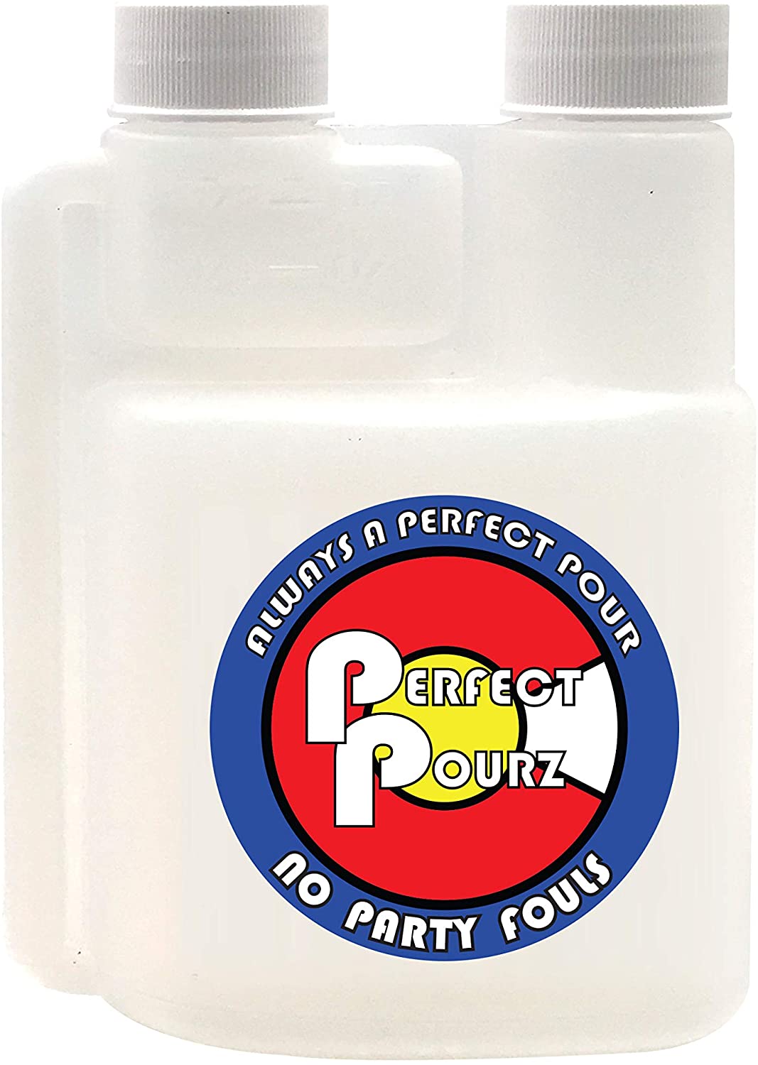 8 Ounce Plastic Liquor Flask Small Flasks with Builtin 1/2 Ounce