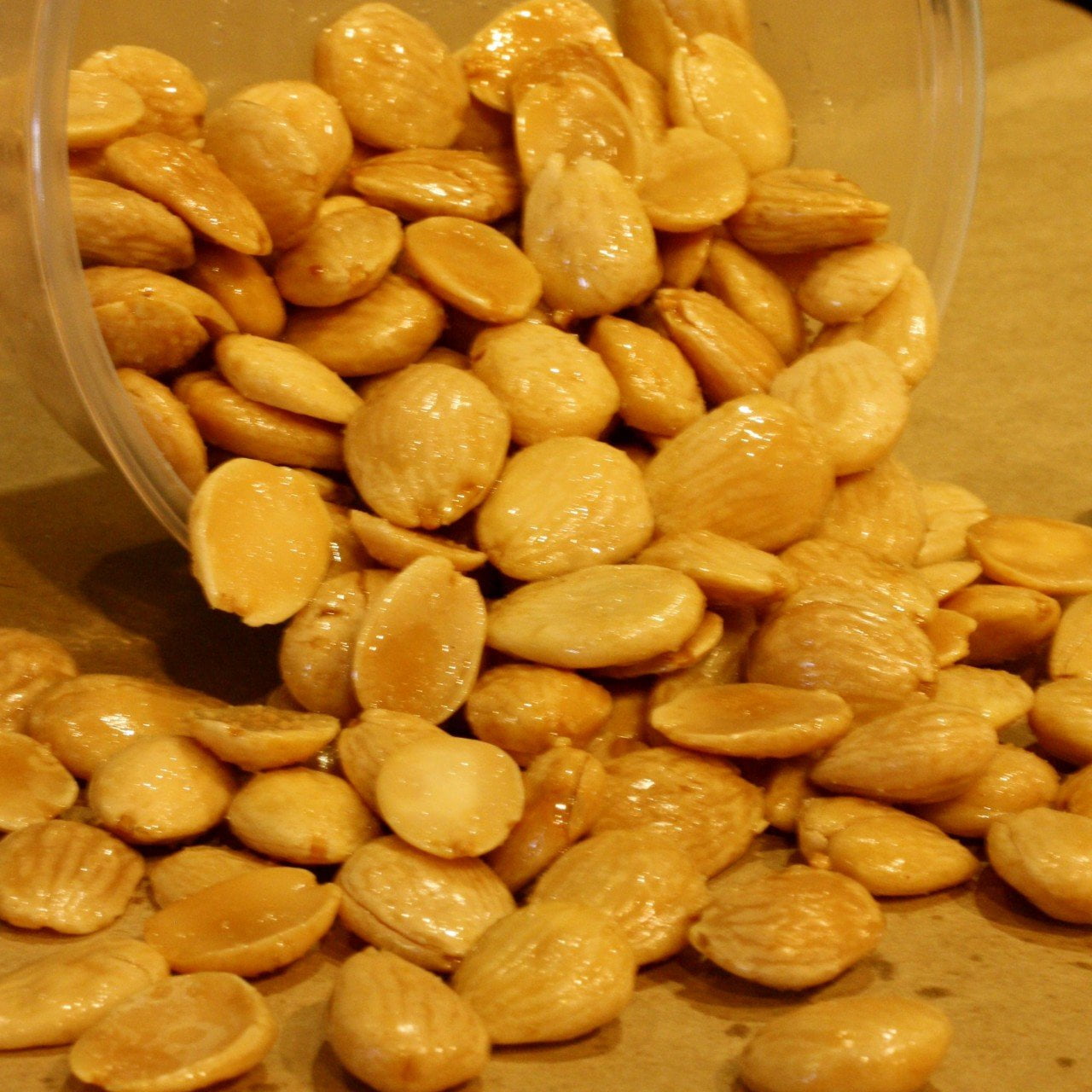 8 Ounces of Premium Roasted Spanish Marcona Almonds