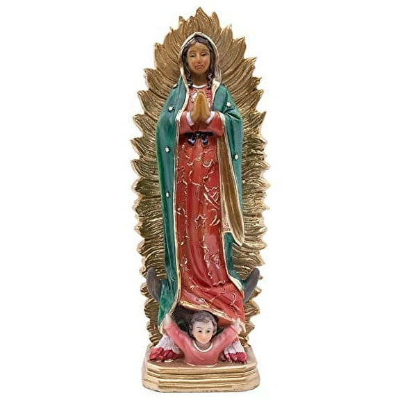 8" Our Lady of Guadalupe Statue
