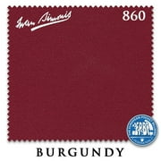8 Oversized Simonis 860 Pool Billiard Table Cloth - Burgundy - AUTHORIZED DEALER