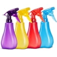 thumbnail image 1 of 8 Oz Empty Plastic Spray Bottles with Adjustable Nozzle - Durable Trigger Sprayer with Mist & Stream Modes - Refillable Sprayer for Taming Hair, Hair styling, Watering Plants, Showering Pets - 4 Pack, 1 of 5