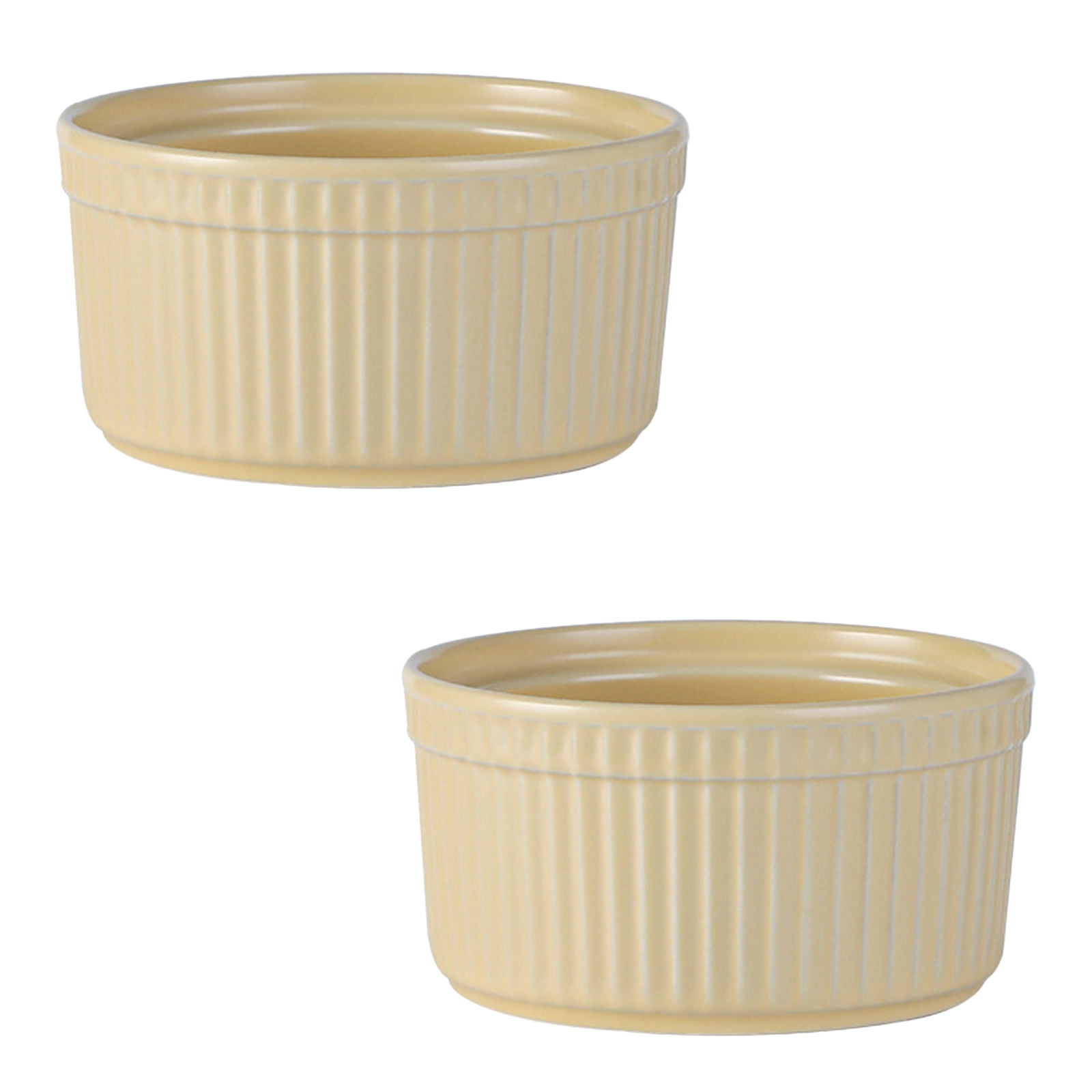 8 Oz Ramekins, Creme Brulee Ramekins Oven Safe, Porcelain Souffle Dish ...