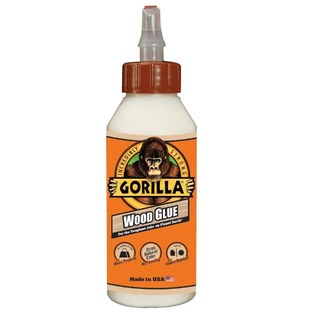 8 Oz. Wood Glue/Epoxy, Perfect For Hard Woods, Versatile, Sandable, Easy Clean