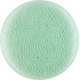 thumbnail image 1 of (8 PACK) EcoQuality 13" inch Round Charger Hammered Translucent Green Plastic Plates - China Like Party Plates, Heavy Duty Large Disposable Dinner Plates, Reusable Salad Plate Weddings, Serveware, 1 of 2