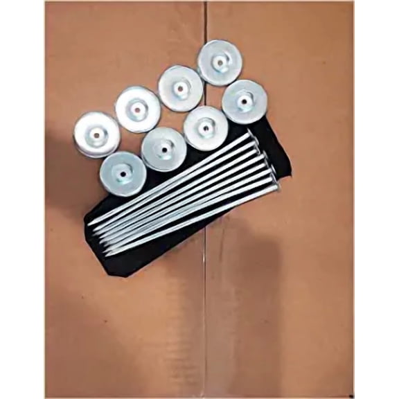 8-PACK Patio Rug Stakes with Storage Pouch (CASE OF 50-UNITS)