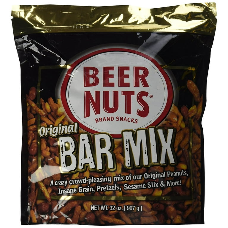 BEER NUTS® Brand Snacks, Classic Can Cooler - Black