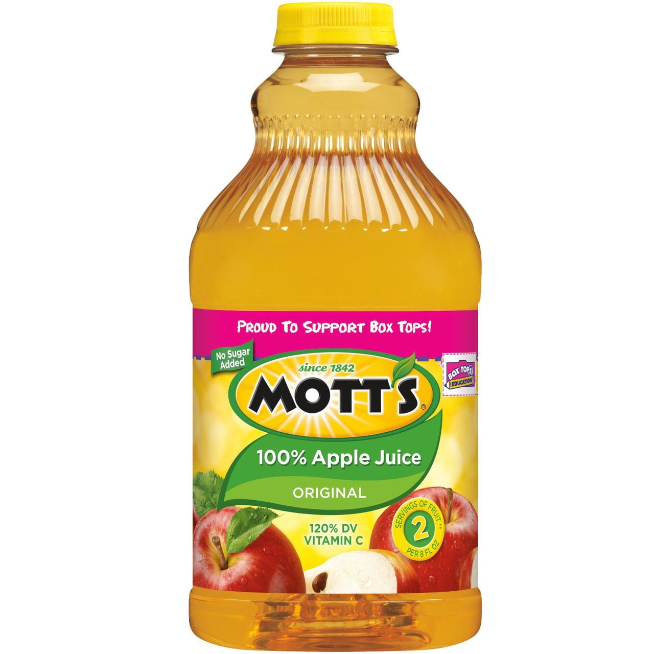 Mott's 100 Original Apple Juice Bottle 64OZ - Order Online for Free Pickup  or Delivery in North Jersey, Jersey City, NJ