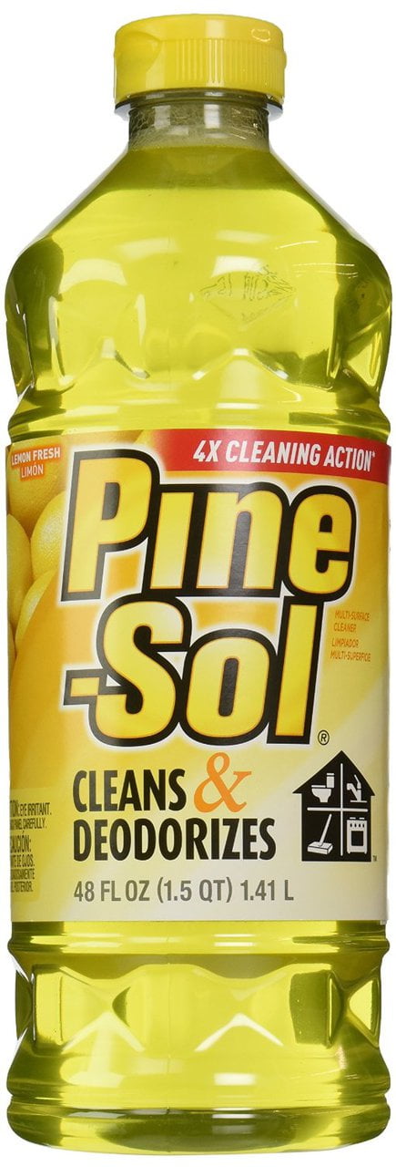 8 Packs : Pine-sol All Purpose Cleaner, Lemon Fresh, 48 Fl Oz - Walmart.com