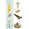 thumbnail image 1 of 8' PAPAL/VATICAN CITY INDOOR PRESENTATION SET WITH 3'X5' FLAG, 1 of 1