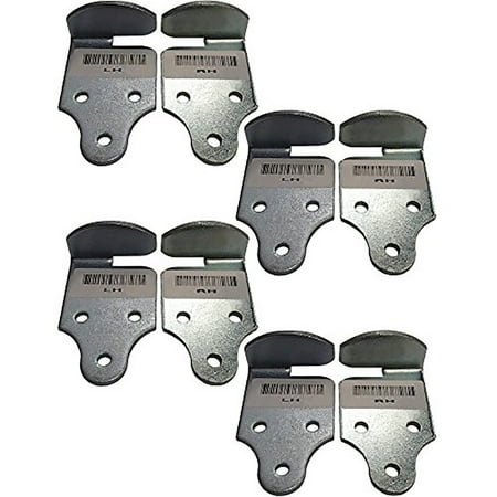 RAParts Trailer Wood Sides Latch Rack Stake Body Gates Corner Brackets 2 Set 8 pc PK-SB