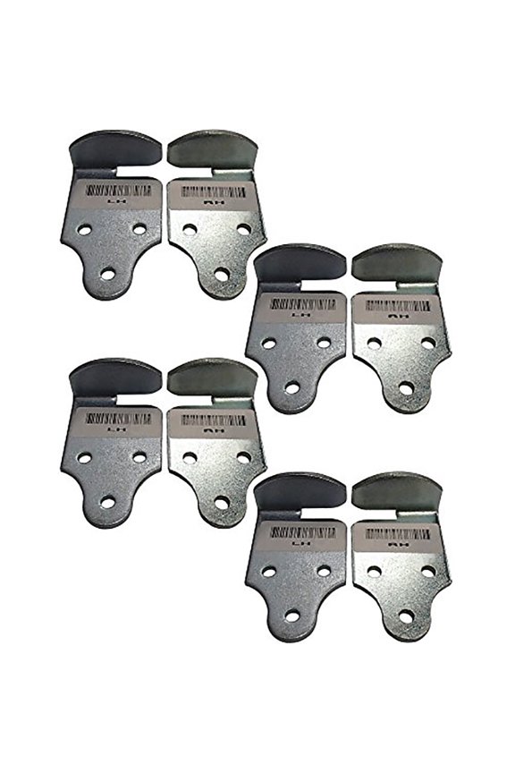 RAParts Trailer Wood Sides Latch Rack Stake Body Gates Corner Brackets 2 Set 8 pc PK-SB