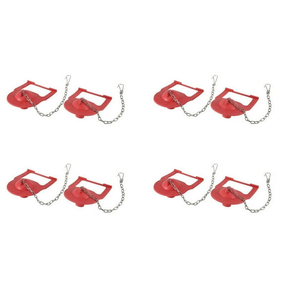 8 PCS 2 Inch Toilet Flapper for Fin Flapper Replacement Kit, Replace for Toilet Part 84138, 84314