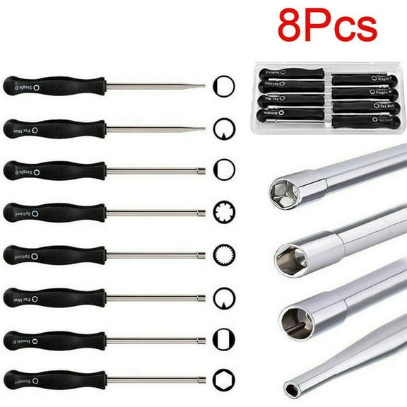 8 PCS Carburetor Adjustment Tool, Carburator Adjusting Kit for 2 Cycle Small Engine