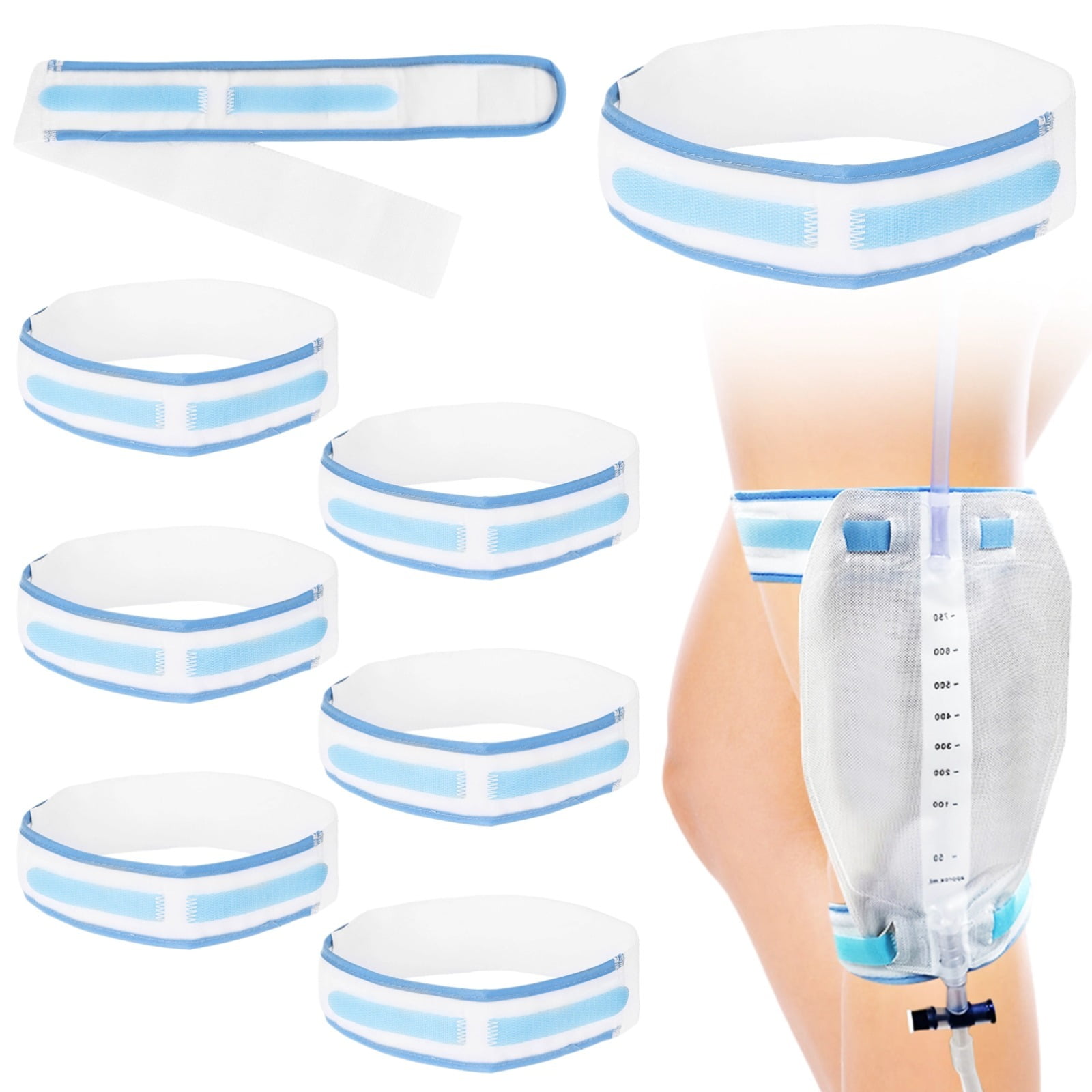 Does Walmart Sell Urinary Catheters 8 PCS Catheter Leg Strap Foley Catheter Holder,Stabilization Device