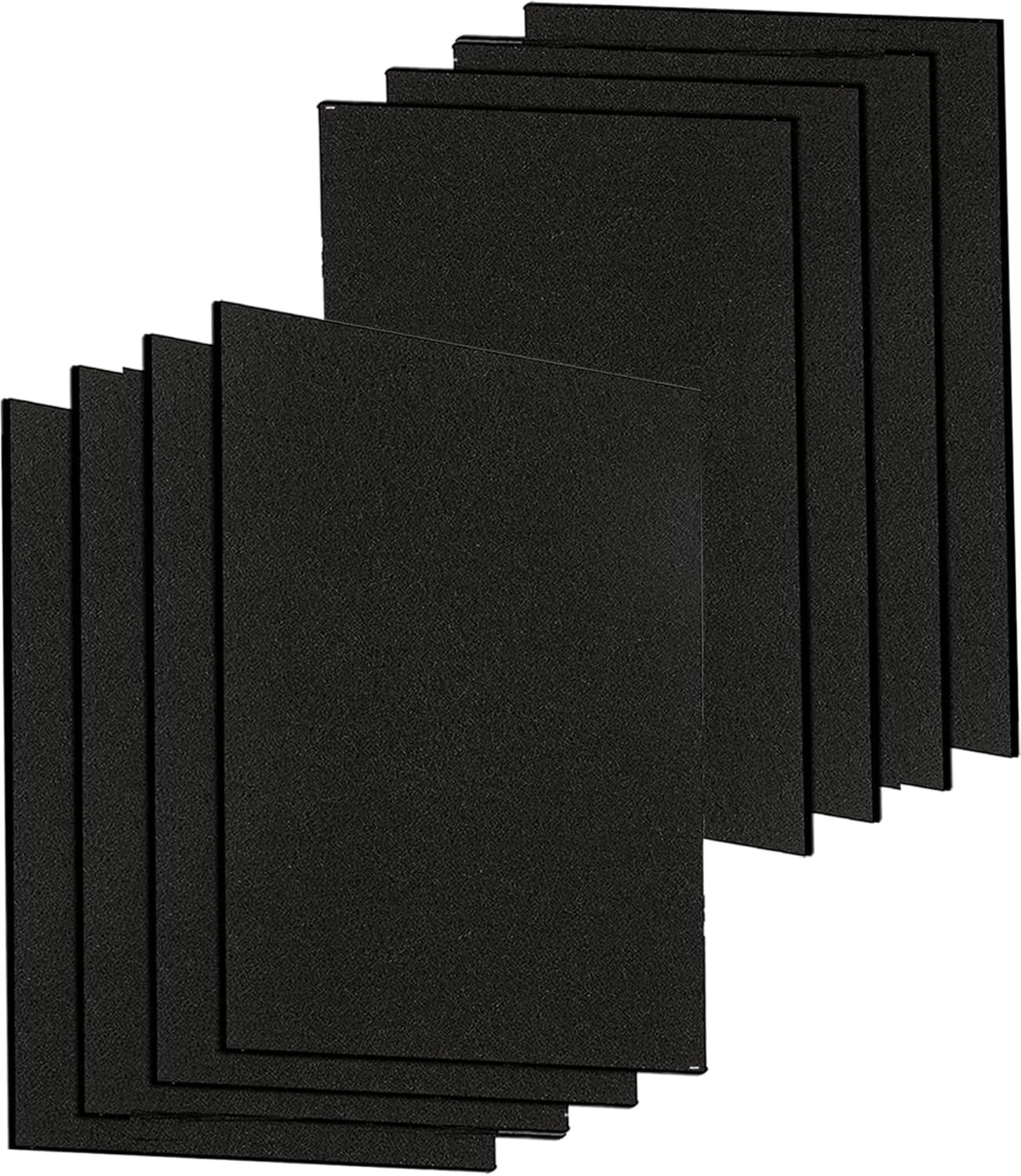 8 PCS Charcoal Filter for Range Hood 7.75" x 10.5" Replace Broan NuTone BP58，Compatible with Broan-NuTone Non-Duct 43000 Series Range Hood, Carbon Cloth Filter for Absorbing Fumes and Grease