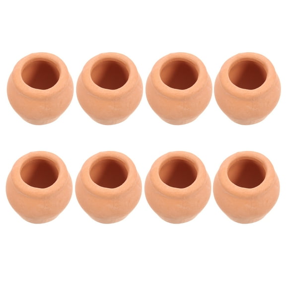 8 PCS Clay Pots for Plants Small Terracotta Succulent Flower