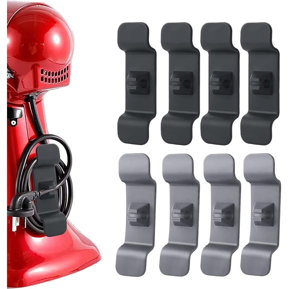 8 PCS Cord Organizer for Appliances, Kitchen Appliance Cord Winder for Mixer, Coffee Machines, Toaster, Air Fryers, Pressure Cookers, Cooking Machines