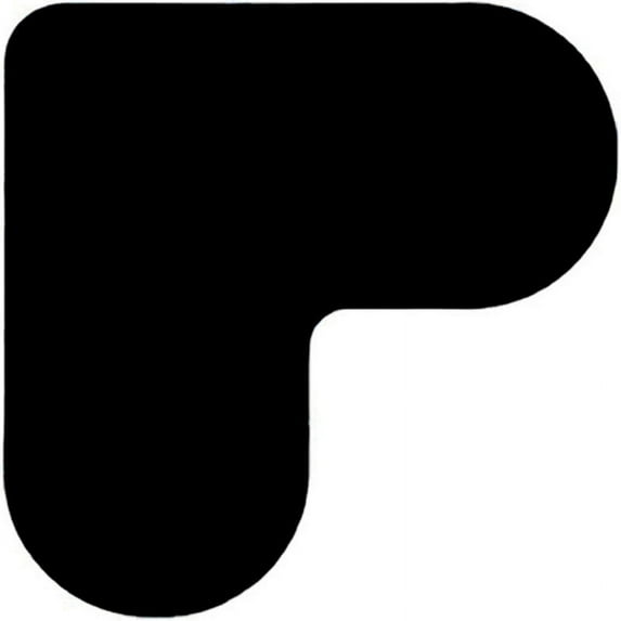 ,8 PCS Double Sided Non- Rug Tape,Carpet Tape Corner Side Grippers for Hardwood Loors and Tile