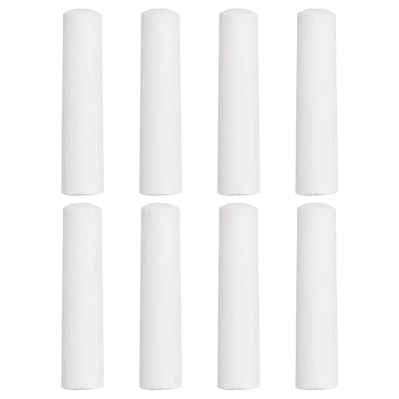 8 PCS Dustless Chalk, White Sidewalk Chalk Large Solid Huge Washable Street Chalk for Outdoor Adults Painting Graffiti Art