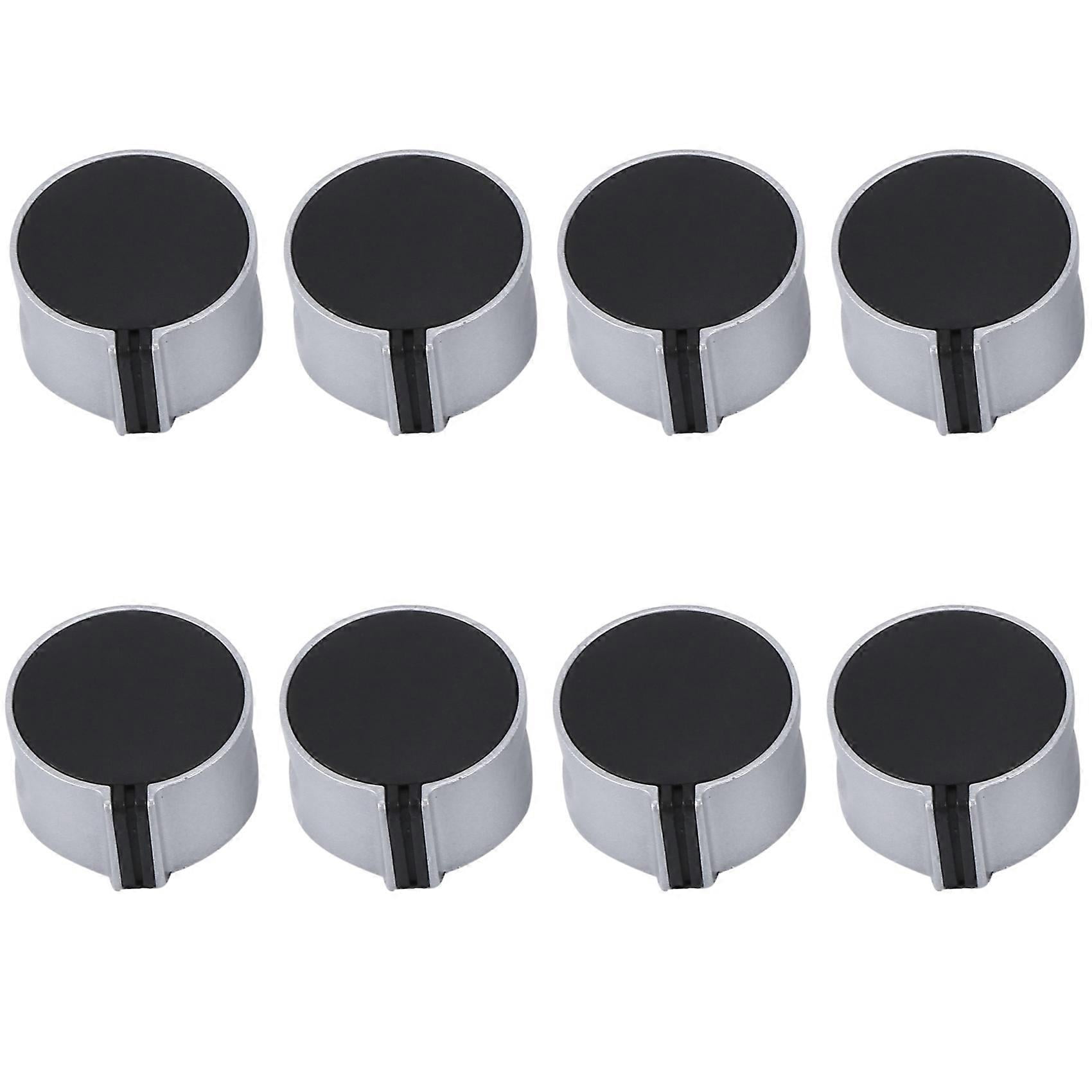8 PCS Gas Stove Knob,8mm Cooker Control Switch Range Oven Knobs Cooktop Burner Knob For Kitchen Rep