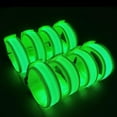 thumbnail image 1 of 8 PCS LED Glow Bracelets, Christmas Light Up Bracelets Set - Glow in The Dark Party Bracelets Favors Supplies for Christmas, Concerts, Festivals, Game Prizes, Sports, Rave Accessories., 1 of 14