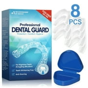 8 PCS Mouth Guard for Crinding Teeth at Night
