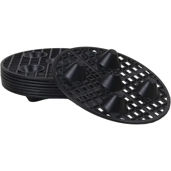 8 PCS Plant Level Pot Elevator, Heavy Duty Plant Stands, Plant Saucer Riser for