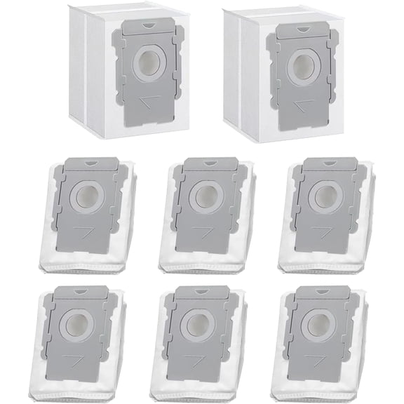 8 PCS Replacement Bags for iRobot Roomba i7 i7+ s9 s9+ Clean Base Vacuum Cleaner Parts Dust Bags