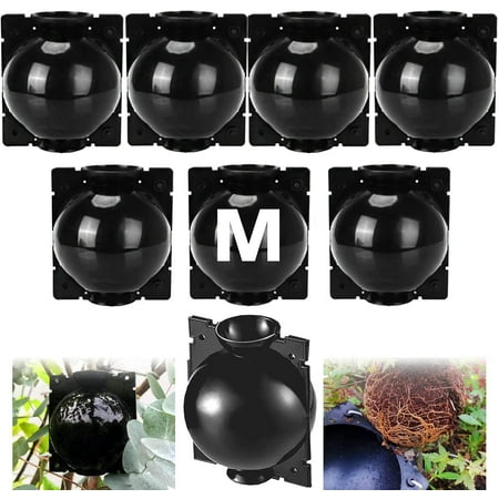 8 PCS Reusable Plant Root Growing Box(Medium,3Inch), Assisted Cutting Rooting, High Pressure Propagation Ball for Garden Growing Breeding,Grafting Device for Plants Asexual Reproduction