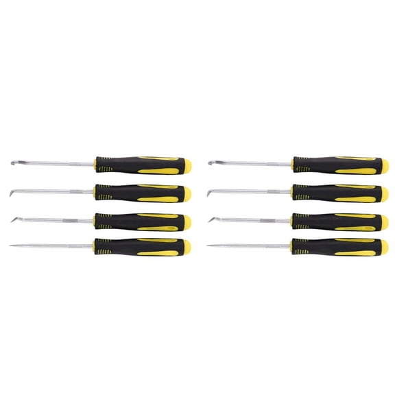 8 PCS Scraper Hook Tool Set Oil Seal Puller Rubber O-Ring Hook Seal Screwdriver Hand DIY Tools Remover Tools