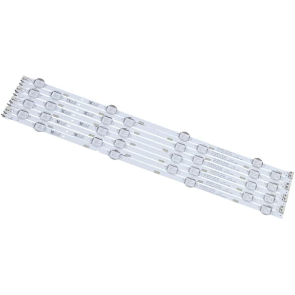 8 PCS/Set LED Backlight Strip Replacement for Samsung UN48J5200AFXZA LED Backlight Strip Set (8) BN96-37296A BN96-37297A