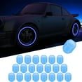 8 PCS Tire Valve Stem Caps for Car Illuminated Auto Wheel Valve Stem