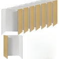 thumbnail image 1 of 8 PCS Tri Fold Display Board- 40" x 28" Trifold Poster Board Hard White Presentation Cardboard for Science Fair, School Projects, and Business Presentations Supply, 1 of 2