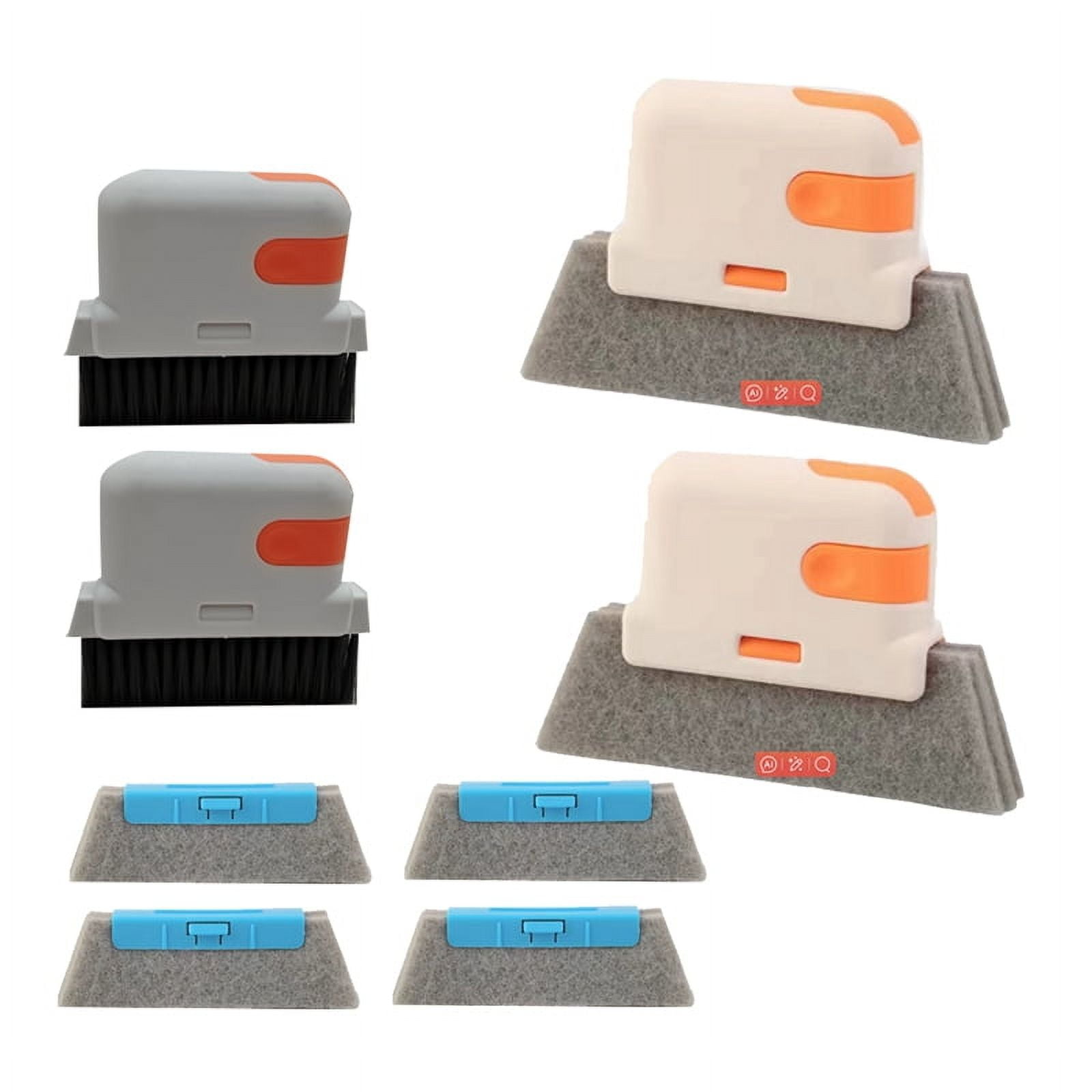 8 PCS Window Track Cleaner Windowsill Groove Deadend Cabinet Crevice ...