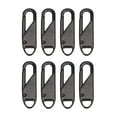 thumbnail image 1 of 8 PCS Zipper Pull Replacements, Zipper Repair Kit Zipper Slider Pull Tab Universal Zipper Fixer Metal Zipper Head Pullers Handle Zipper Extenders for Clothing Jackets Backpack Boots Purse Coat, 1 of 4