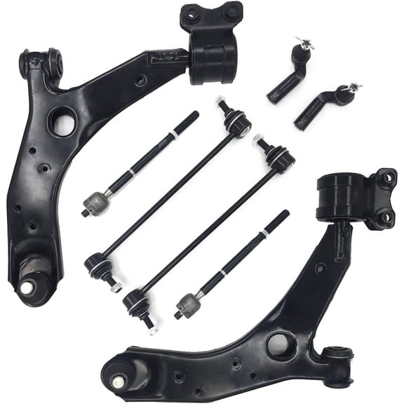 8 PCs Front Lower Control Arm With Ball Joint Set & Suspension Kit Replacement For 2004-2009 Mazda 3 Mazda 5 2006-2014 Mazda 5