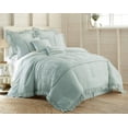 thumbnail image 1 of 8 PIECE COMFORTER SETS ANTONELLA BLUE KING, 1 of 5