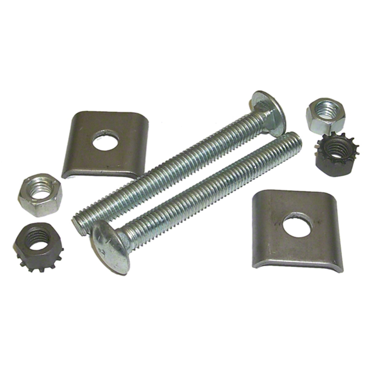 8PIECE FUEL TANK STRAP HARDWARE KIT; CONSISTS OF BOLTS; NUTS; AND