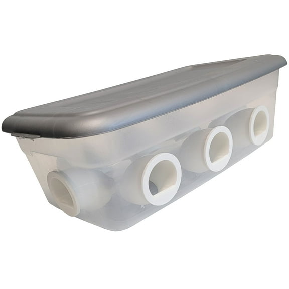 8 PORT 6 QUART QUAIL & CHICK PORT FEEDER NO WASTE FEED SAVER CHICKEN COTURNIX US