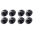 8 Pack 1 Inch Self Adhesive Caster Wheels for Furniture, Low Profile