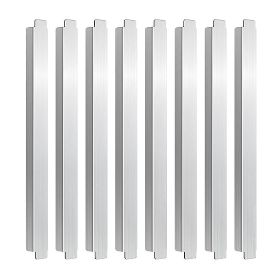 8-Pack 12.6 inch Steam Table Adapter Bars Durable Divider Rods for Hotel Pan Configuration, Fits Full or Fractional Size Pans, Commercial Kitchen Use
