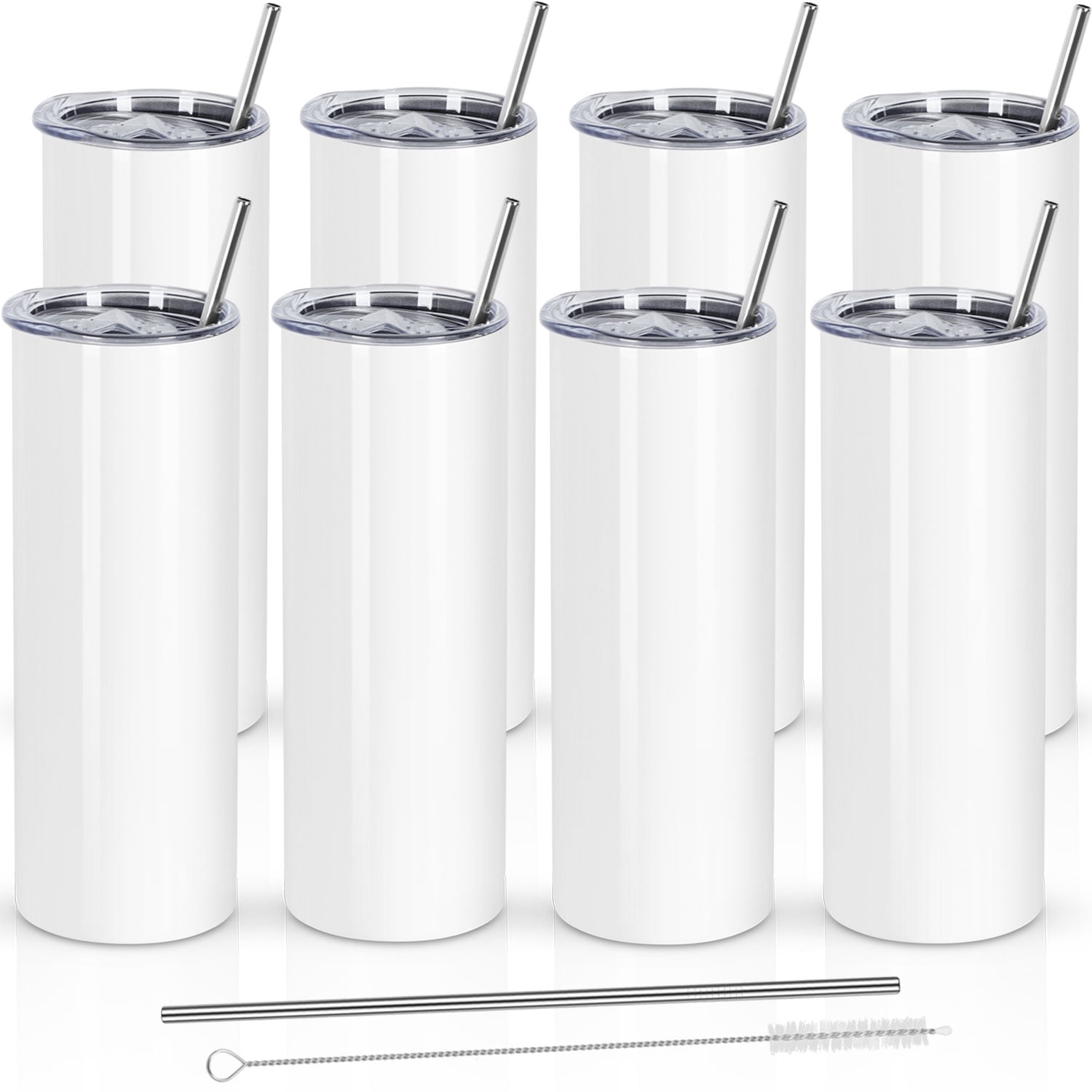 https://i5.walmartimages.com/seo/8-Pack-20-oz-Skinny-Straight-Tumbler-Bulk-Stainless-Steel-Double-Wall-Insulated-Tumblers-Lids-Straws-Slim-Travel-Cup-Drinks-Coffee-Water-Diy-Gift-Tum_66294a6b-f253-4a6e-8c1d-e532fbfa9623.23ea0aa83fd9ccc0fef4bed1550853eb.jpeg