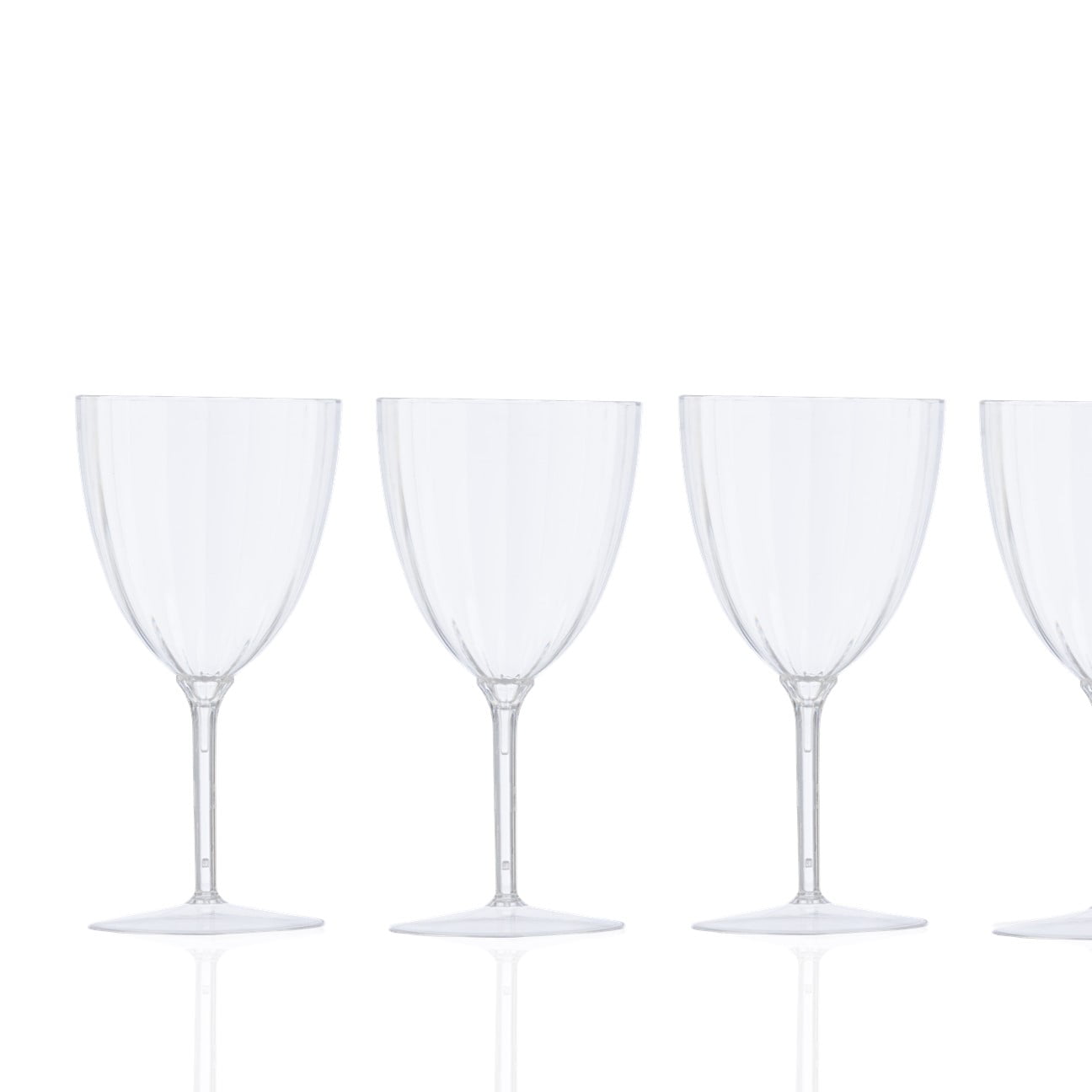 Plastic Wine Glasses, set of 8 - Whisk