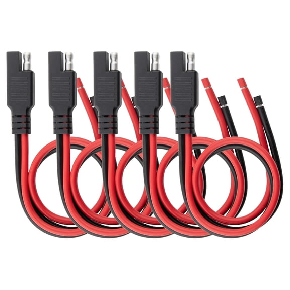 8 Pack  30cm 2 Pin Quick Disconnect Polarized Wire Harness for Automotive