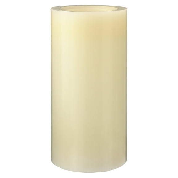 8 Pack: 4" x 8" Cream Real Wax Flameless LED Candle by Ashland