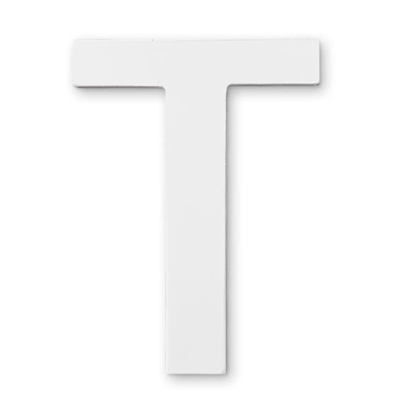 8 Pack: 5.5" White MDF Letter by Make Market