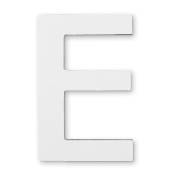 8 Pack: 5.5" White MDF Letter by Make Market