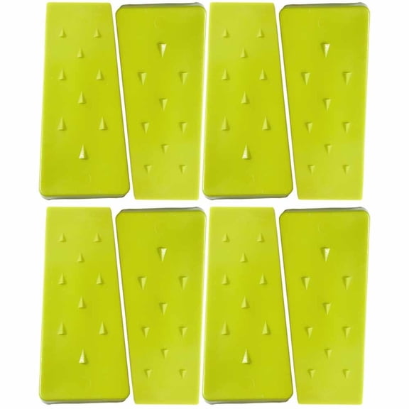 8 Pack 8" Tree Felling Wedge Logging Bucking Falling ABS Plastic (Green)