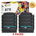 thumbnail image 1 of 8-Pack 87X Toner Cartridge Compatible for HP CF287X 87X CF287A 87A LaserJet Enterprise M506 M506n M506x M506dn MFP M527 Series Pro M501n M501dn High Yield Black Printer Ink, 1 of 9