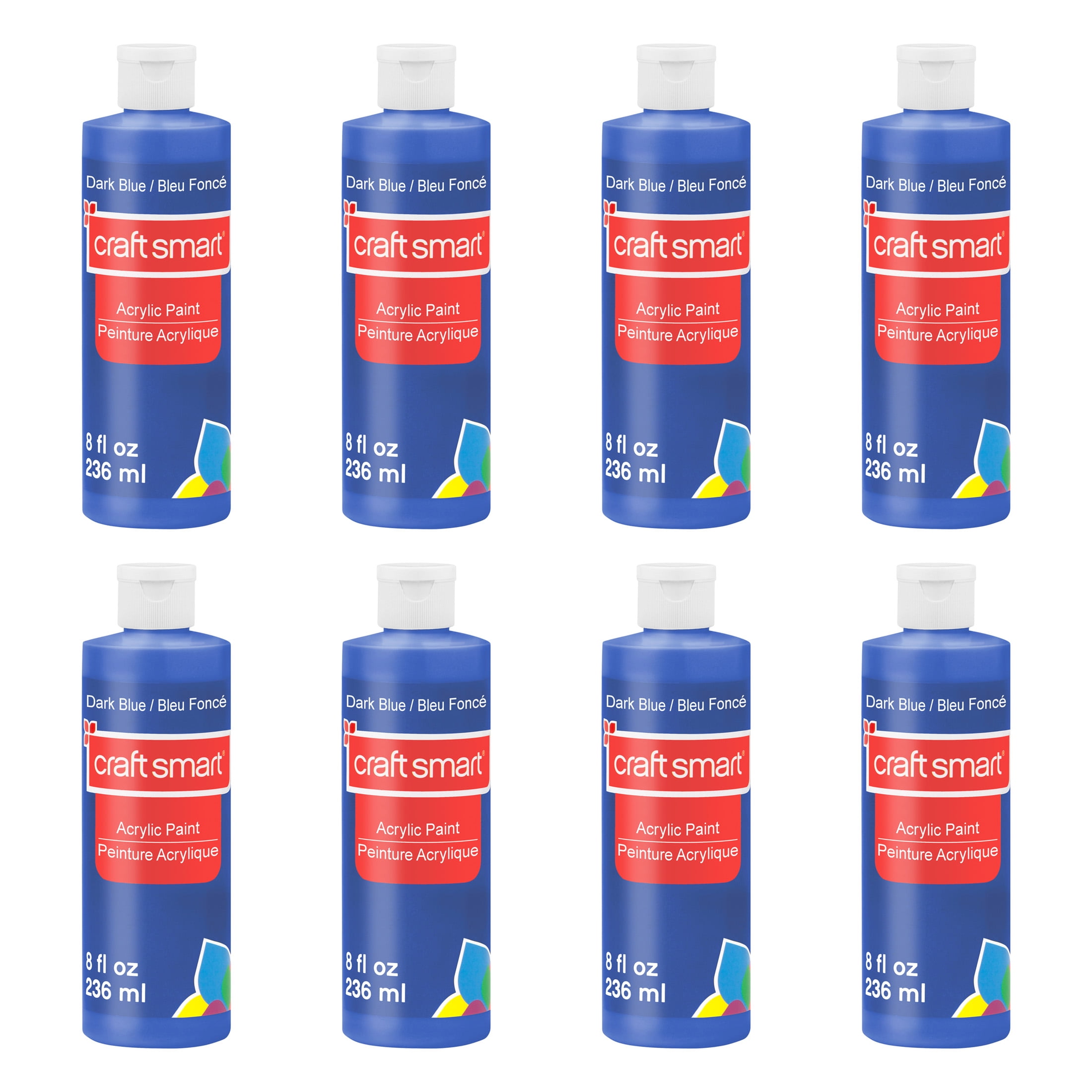 Craft Smart 8oz. Acrylic Paint, 8 Pack